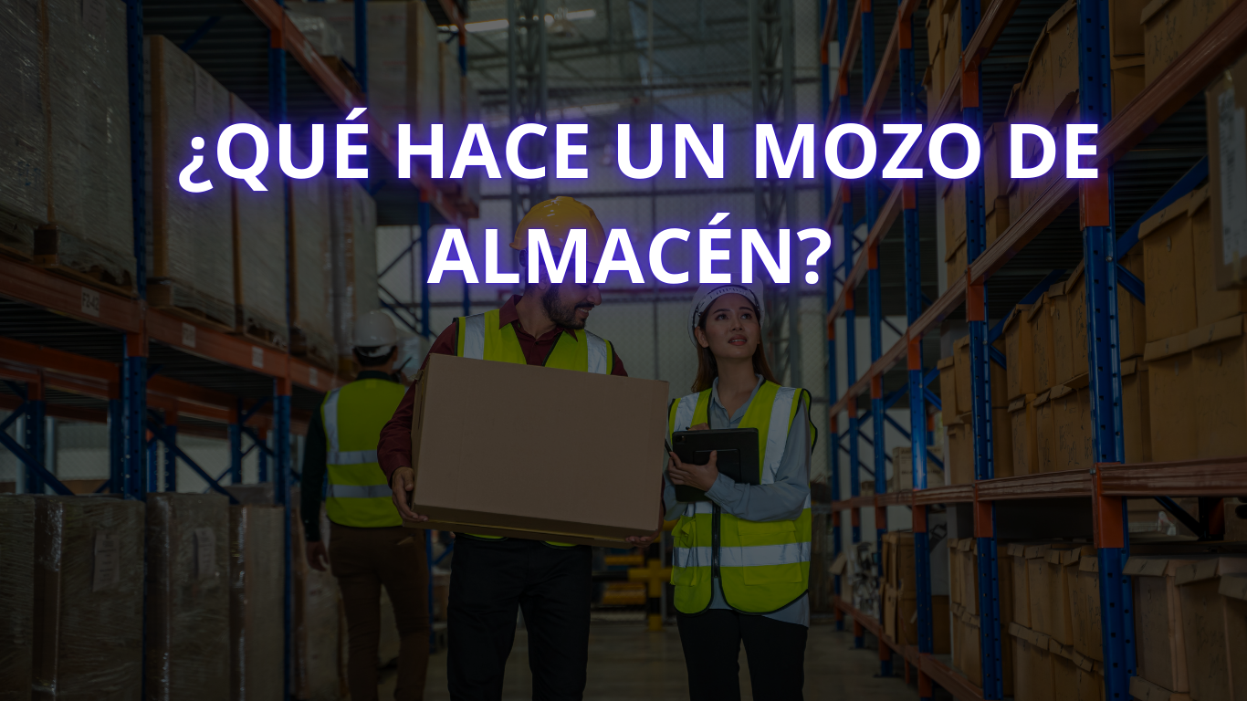 que hace un mozo de almacen